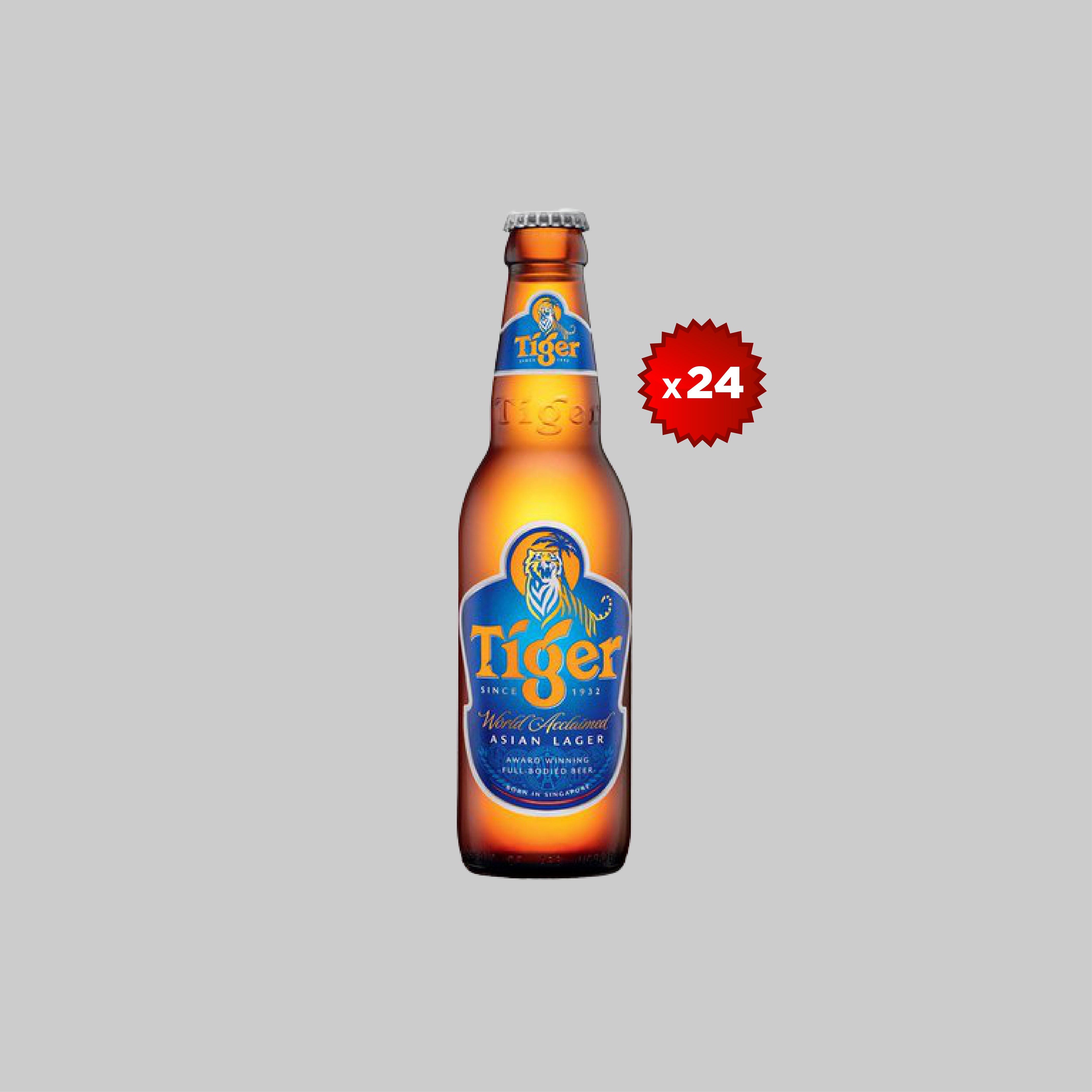 Tiger Small Bottle 24x330ml 5.0% | Time2Drink